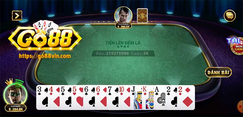 Chiến thuật chơi bài tiến lên đếm lá hiệu quả
