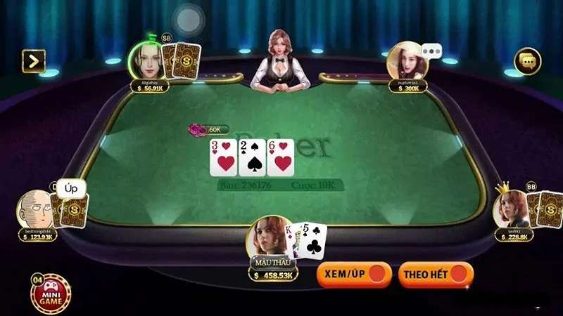 Sảnh chơi xì tố trực tuyến tại Go88